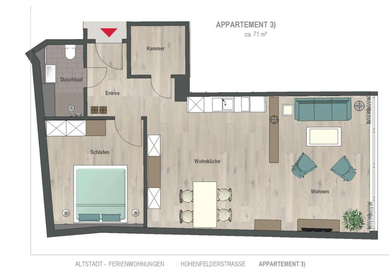 Cozy-Flats Koblenz Lejlighed Koblenz  Eksteriør billede